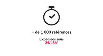 + de 500 références
