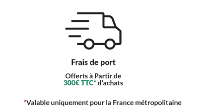 Frais de port offerts